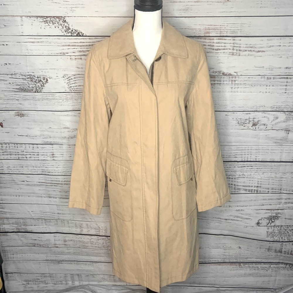 Long Kaki/Beige Coat